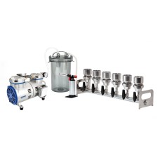 Stainless Steel Multi-Position Filtration System Ultimate Vacuum(mbar):150 Model:BioVac330B  Wiggens Germany